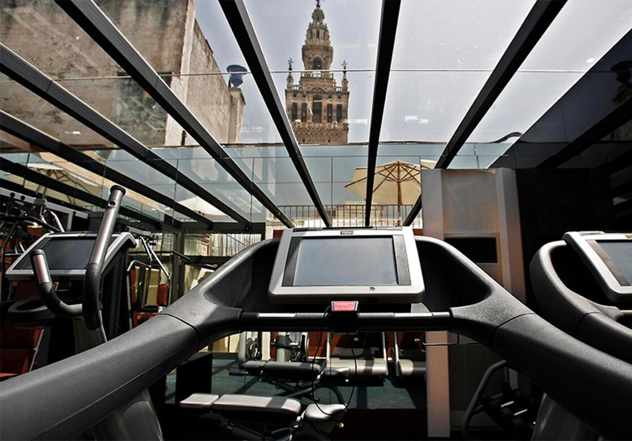 Eme Catedral Mercer Hotel Севиля Екстериор снимка The gym at the hotel