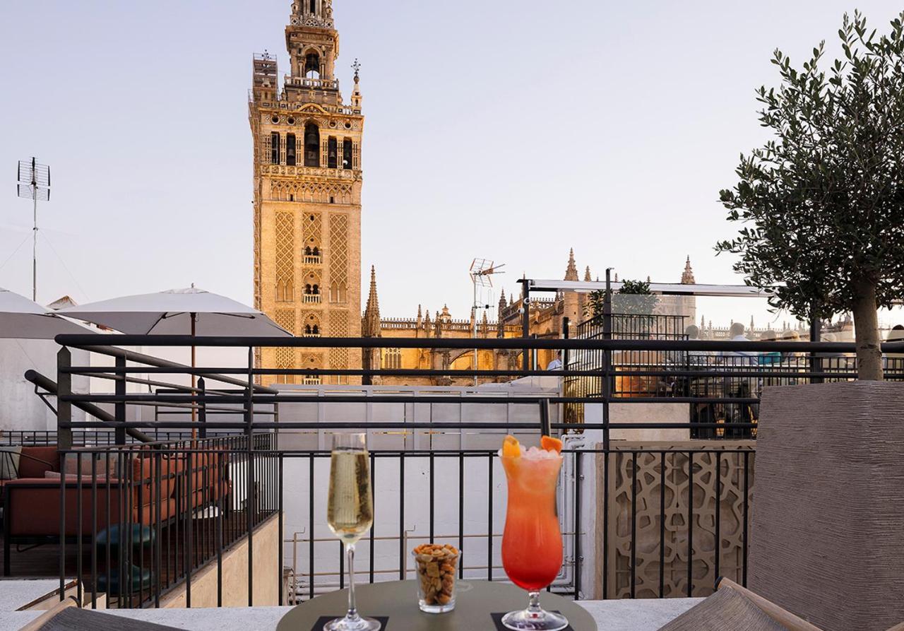 Eme Catedral Mercer Hotel Севиля Екстериор снимка Rooftop bar